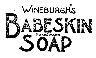 WINEBURGH'S BABESKIN SOAP