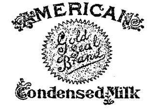 GOLD SEAL BRAND AMERICAN CONDENSED MILK