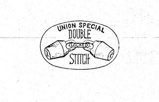 UNION SPECIAL DOUBLE LOCKED STITCH