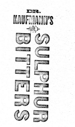 DR KAUFMANN'S SULPHUR BITTERS APO