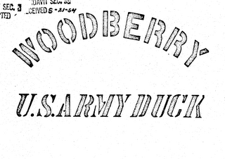 WOODBERRY U.S. ARMY DUCK