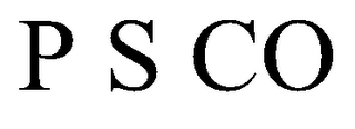 P S CO trademark