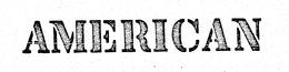 AMERICAN trademark