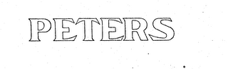 PETERS trademark