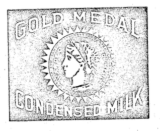 GOLD MEDAL CONDENSED MILK AWARDED FOR MERIT