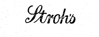 STROH'S trademark