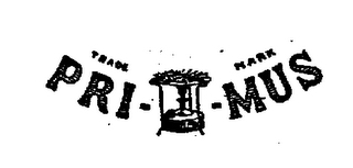 PRI-MUS TRADEMARK trademark