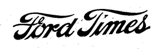 FORD TIMES trademark