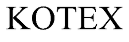 KOTEX trademark