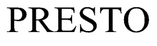 PRESTO trademark
