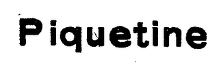 PIQUETINE