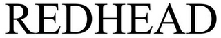 REDHEAD trademark