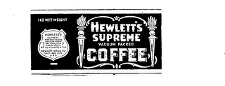 HEWLETT'S SUPREME HEWLETT BROS. CO.