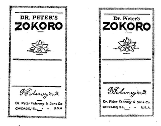 DR. PETER'S ZOKORO