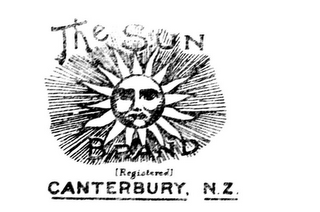 THE SUN BRAND CANTERBURY N.Z.