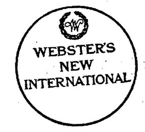 WEBSTER'S NEW INTERNATIONAL MW