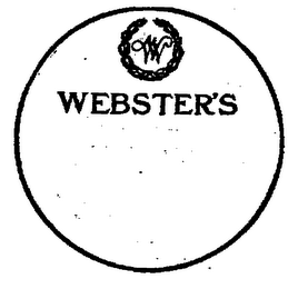 W WEBSTER'S