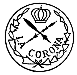 LA CORONA trademark