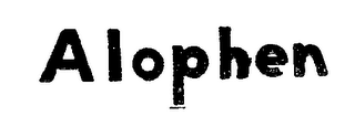 ALOPHEN trademark