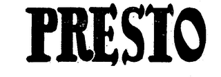 PRESTO trademark