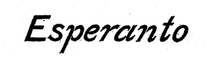 ESPERANTO trademark