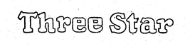 THREE STAR trademark