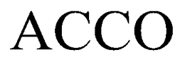 ACCO trademark