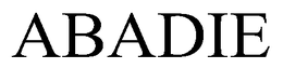 ABADIE trademark