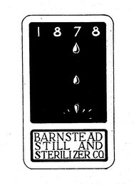 1878 BARNSTEAD STILL AND STERILIZER CO