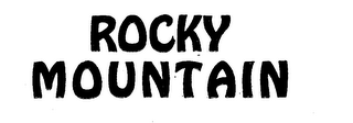 ROCKY MOUNTAIN trademark
