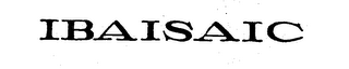 IBAISAIC trademark