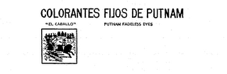 COLORANTES FIJOS DE PUTMAN "EL CABALLO" PUTNAM FADELESS DYES