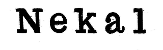 NEKAL trademark
