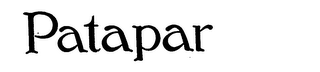 PATAPAR trademark