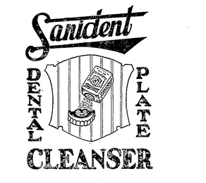 SANIDENT DENTAL PLATE CLEANSER