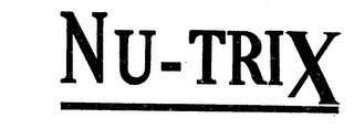 NU-TRIX trademark