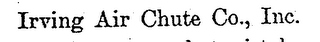 IRVIN AIR CHUTE