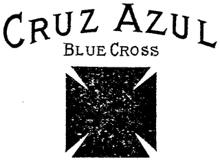 CRUZ AZUL BLUE CROSS trademark