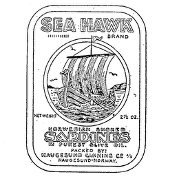 SEA HAWK BRAND NORWEGIAN SMOKED SARDINES