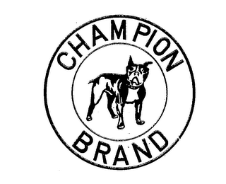CHAMPION BRAND trademark