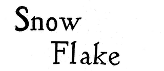 SNOW FLAKE trademark