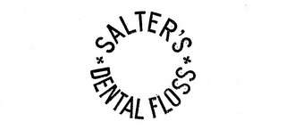 SALTER'S DENTAL FLOSS