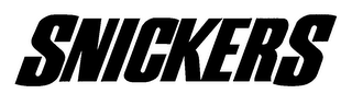 SNICKERS trademark