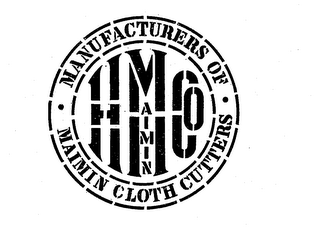 H MAIMIN CO MANUFACTURERS OF MAIMIN CLOTH CUTTERS