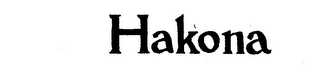 HAKONA trademark