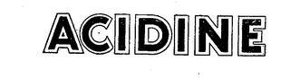 ACIDINE trademark