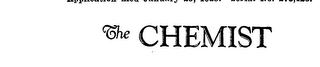 THE CHEMIST trademark