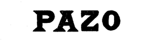 PAZO trademark
