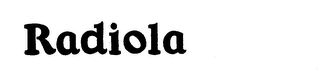 RADIOLA trademark