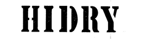 HIDRY trademark